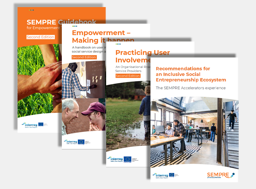 Four new outputs on Empowerment, Action Learning And User Involvement in Social Service Development